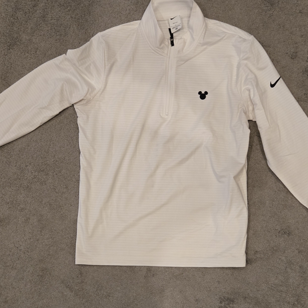 Nike Men's White Mickey Mouse Disney Pullover Jacket